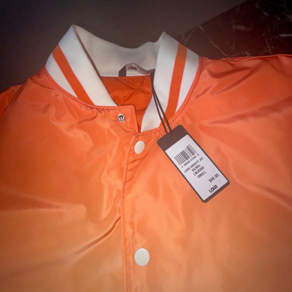 Footlocker Jackets & Coats | Varsity Jacket | Color: Orange/Yellow | Size: S |